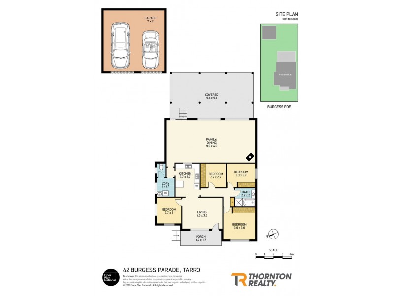 42 Burgess Parade, Tarro NSW 2322 Floorplan