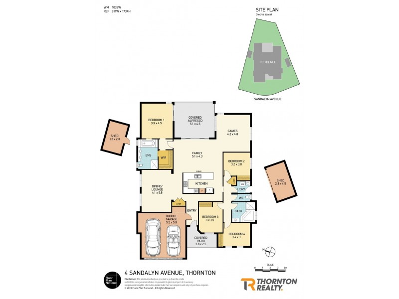 4 Sandalyn Avenue, Thornton NSW 2322 Floorplan