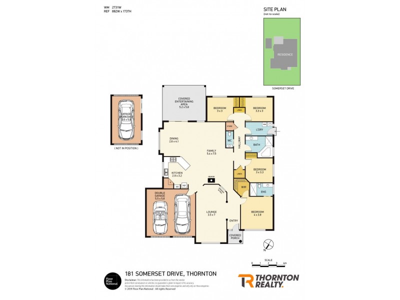 181 Somerset Drive, Thornton NSW 2322 Floorplan