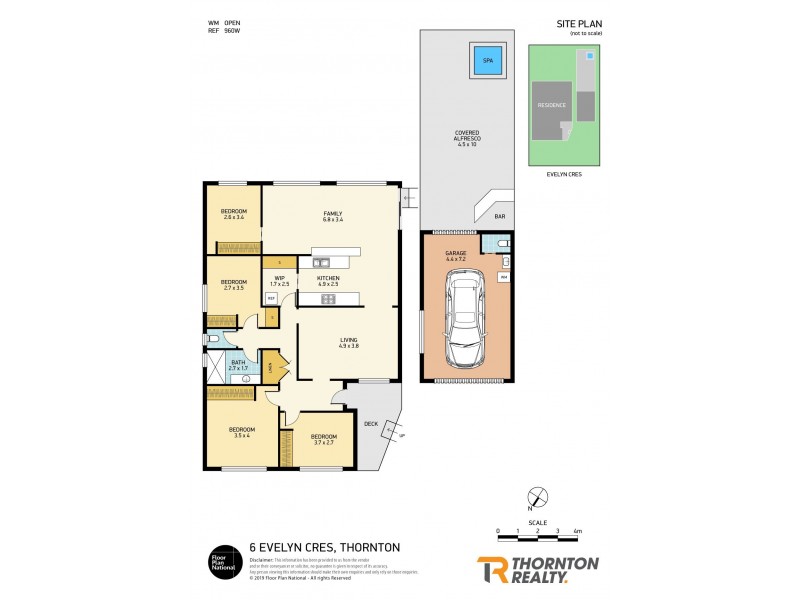 6 Evelyn Crescent, Thornton NSW 2322 Floorplan