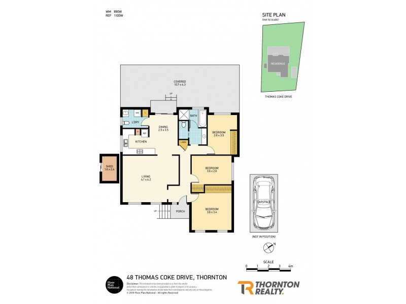 48 Thomas Coke Drive, Thornton NSW 2322 Floorplan