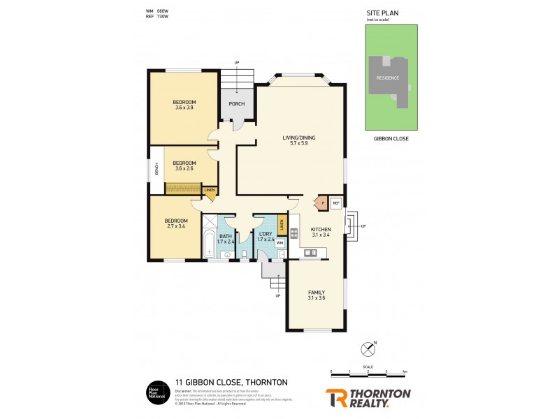 11 Gibbon Close, Thornton NSW 2322 Floorplan