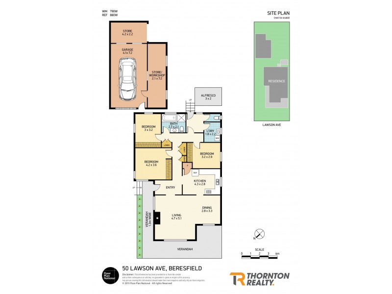 50 Lawson Avenue, Beresfield NSW 2322 Floorplan