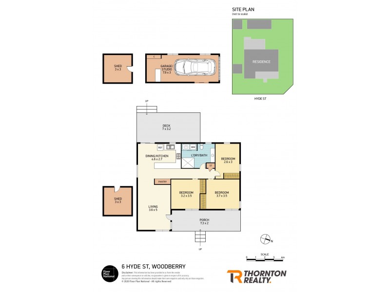 6 Hyde Street, Woodberry NSW 2322 Floorplan