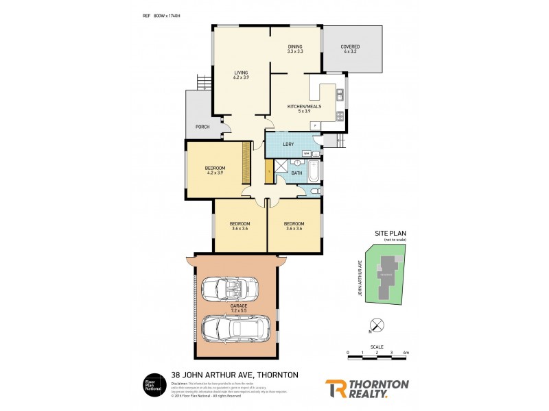 38 John Arthur Avenue, Thornton NSW 2322 Floorplan