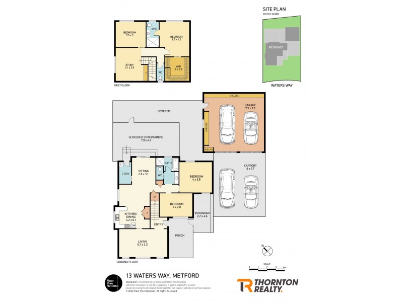 13 Waters Way, Metford NSW 2323 Floorplan