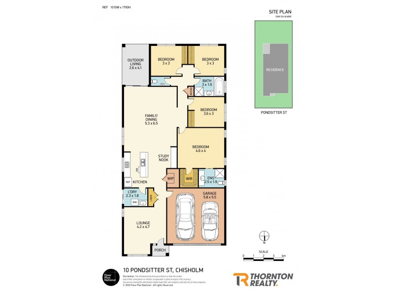 10 Pondsitter Street, Chisholm NSW 2322 Floorplan