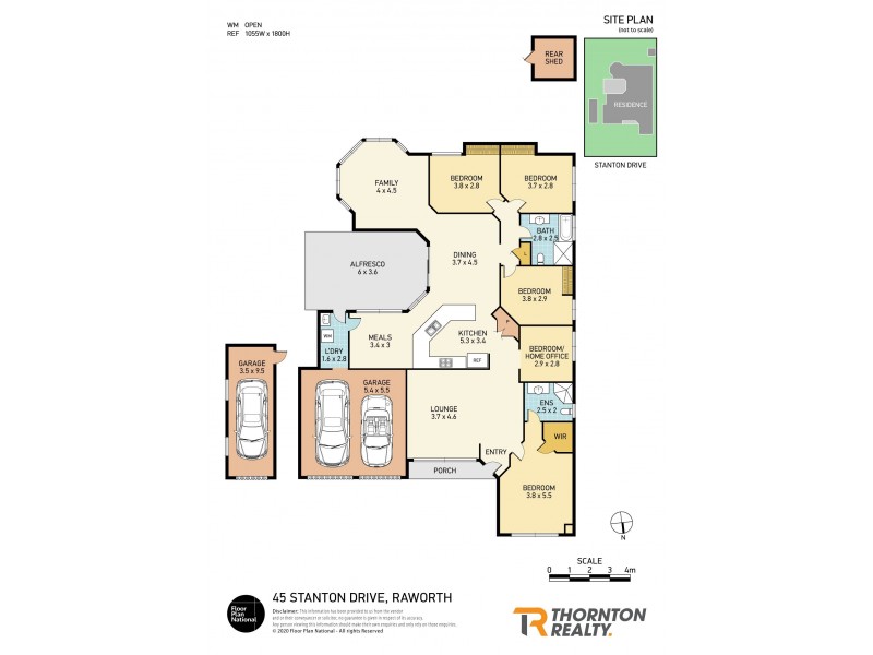 45 Stanton Drive, Raworth NSW 2321 Floorplan