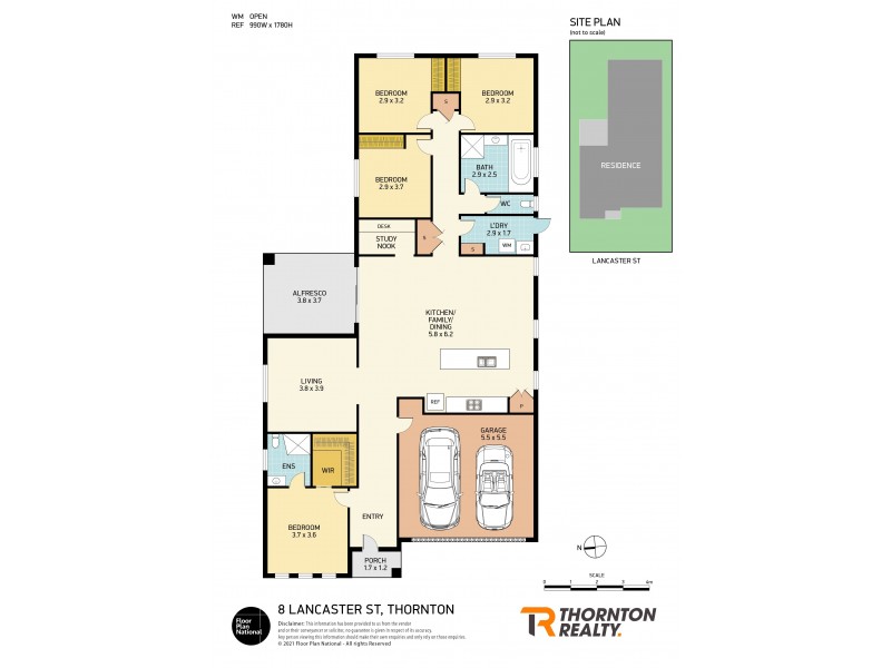 8 Lancaster Street, Thornton NSW 2322 Floorplan