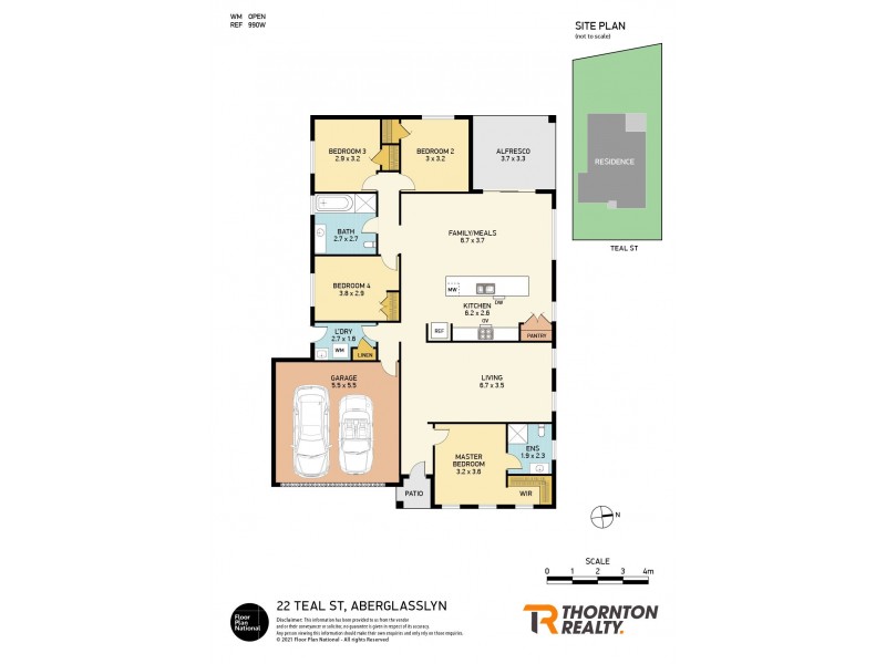 22 Teal Street, Aberglasslyn NSW 2320 Floorplan