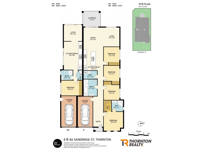 8 & 8a Sandridge Street, Thornton NSW 2322 Floorplan