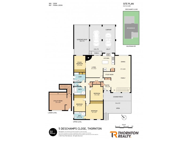 5 Deschamps Close, Thornton NSW 2322 Floorplan