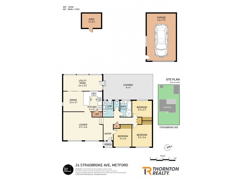 24 Stradbroke Avenue, Metford NSW 2323 Floorplan