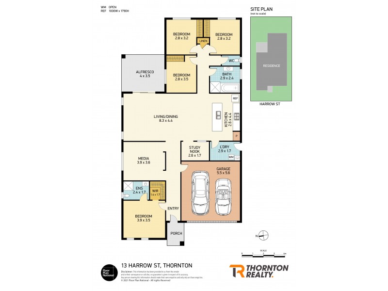 13 Harrow Street, Thornton NSW 2322 Floorplan