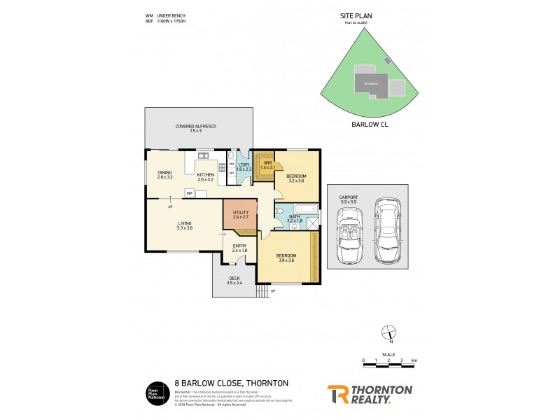 8 Barlow Close, Thornton NSW 2322 Floorplan