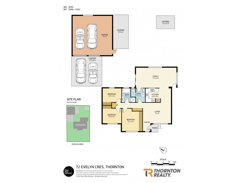 72 Evelyn Crescent, Thornton NSW 2322 Floorplan