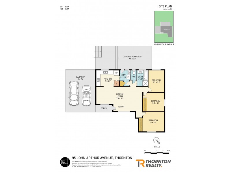 95 John Arthur Avenue, Thornton NSW 2322 Floorplan