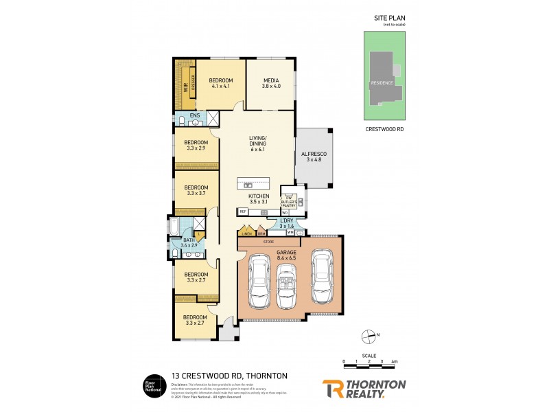 13 Crestwood Road, Thornton NSW 2322 Floorplan