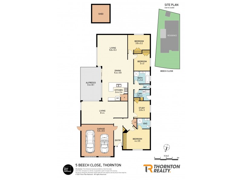 5 Beech Close, Thornton NSW 2322 Floorplan