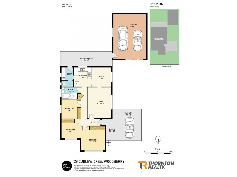 29 Curlew Crescent, Woodberry NSW 2322 Floorplan