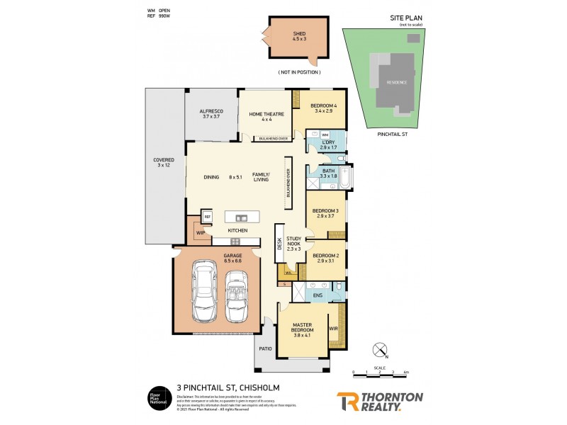 3 Pinchtail Street, Chisholm NSW 2322 Floorplan