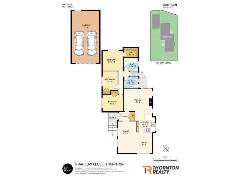 6 Barlow Close, Thornton NSW 2322 Floorplan