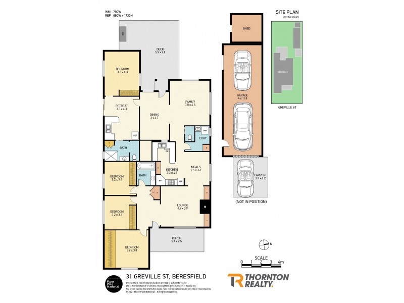 31 Greville Street, Beresfield NSW 2322 Floorplan