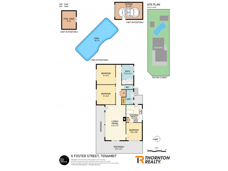 6 Foster Street, Tenambit NSW 2323 Floorplan