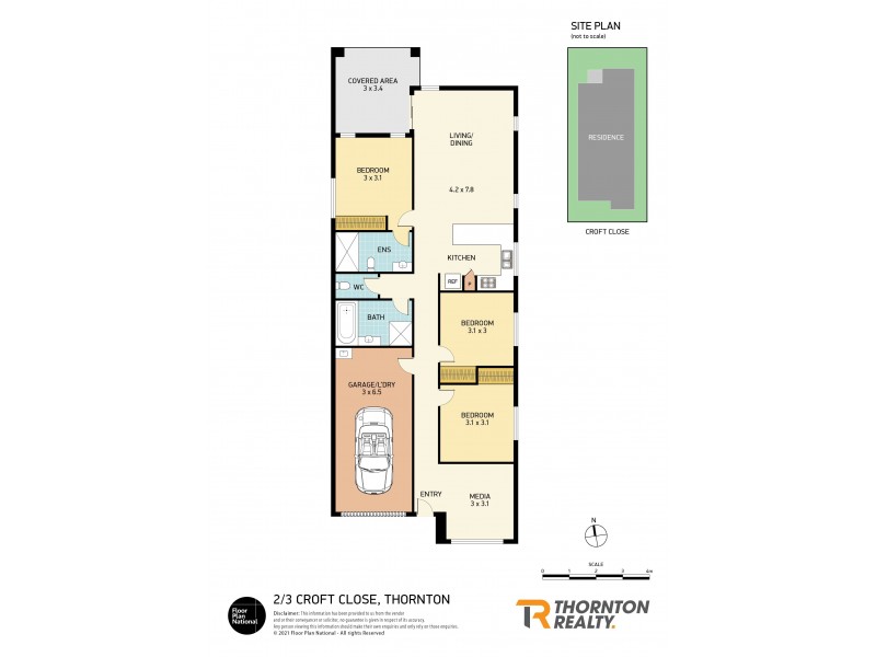 2/3 Croft Close, Thornton NSW 2322 Floorplan