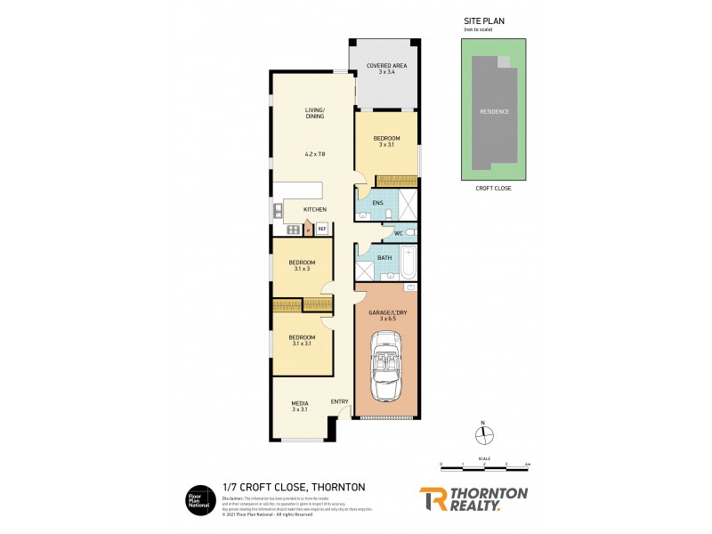 1/7 Croft Close, Thornton NSW 2322 Floorplan