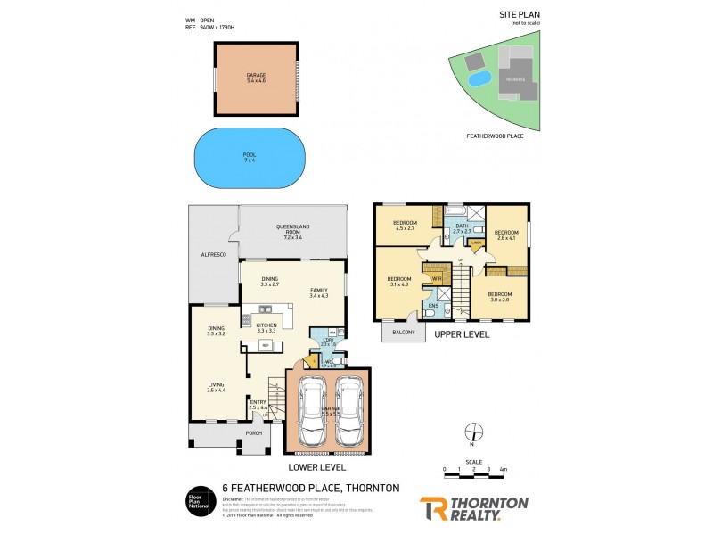 6 Featherwood Place, Thornton NSW 2322 Floorplan
