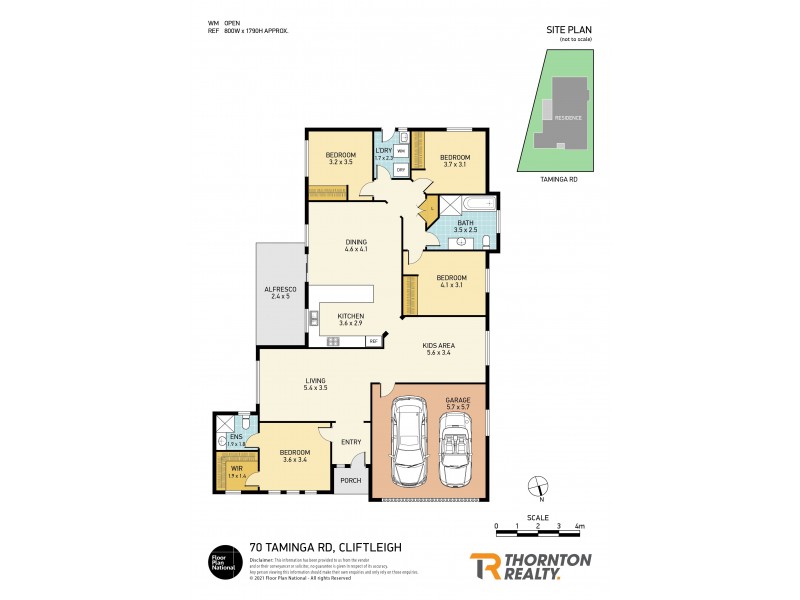 70 Taminga Road, Cliftleigh NSW 2321 Floorplan