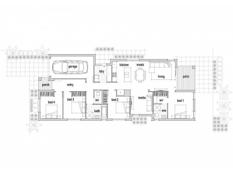 1442 Stone Crescent, Caloundra West QLD 4551 Floorplan