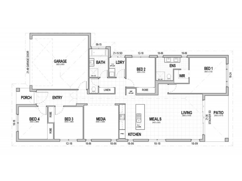 Lot 309 Vargon St, Vale Estate, Holmview QLD 4207 Floorplan