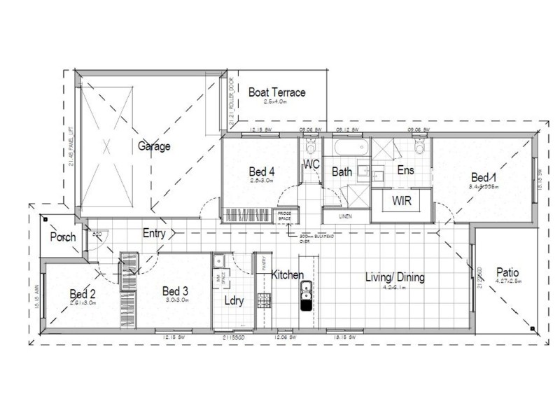 Lot 476 Barak Street, Pimpama QLD 4209 Floorplan