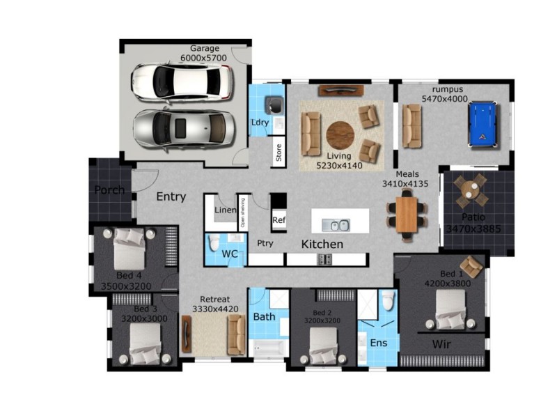 Lot 7 Arbuckle Place, Maudsland QLD 4210 Floorplan