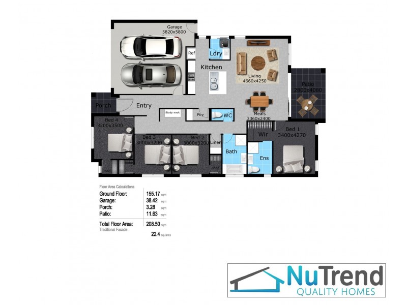 LOT 5 Skye Court, Caboolture QLD 4510 Floorplan