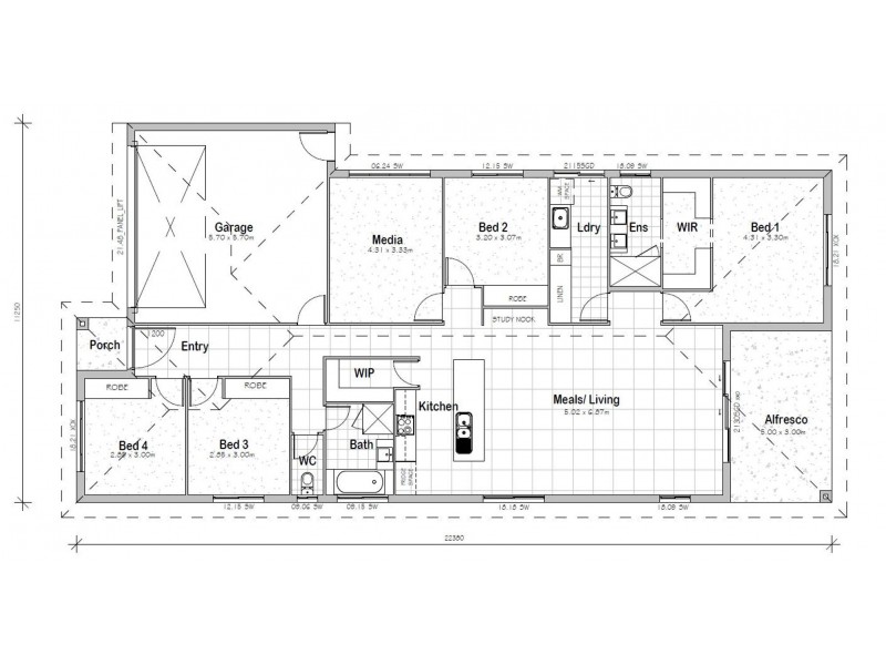 Lot 1285 Eden Drive, The Elements, Bells Creek QLD 4551 Floorplan