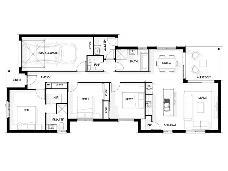 Lot 1414 Release 10B, Harmony Estate, Palmview QLD 4553 Floorplan