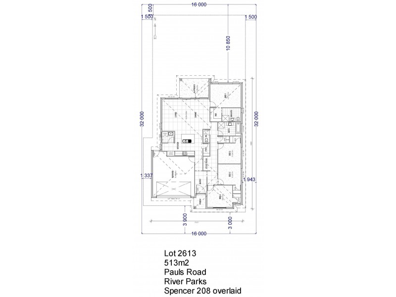 Lot 2613 Pauls Road, Upper Caboolture QLD 4510 Floorplan