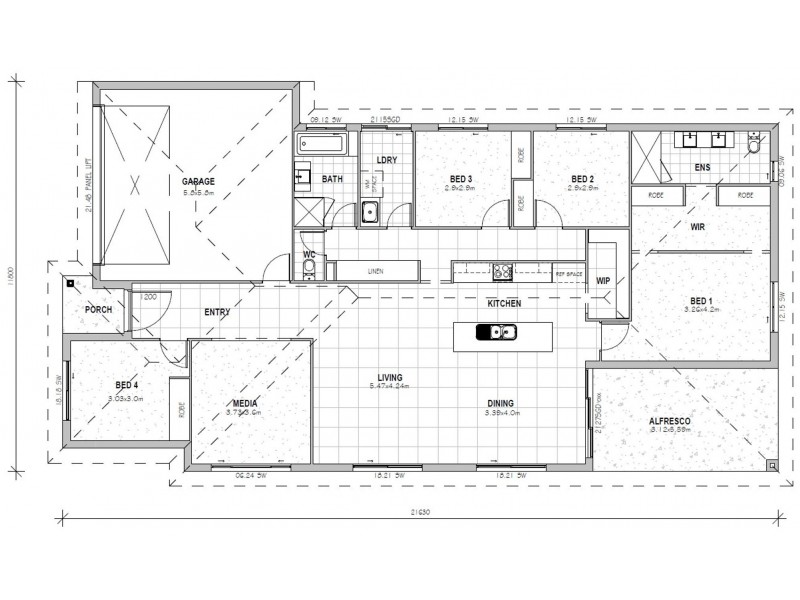 Lot 2608 Pauls Road, Upper Caboolture QLD 4510 Floorplan