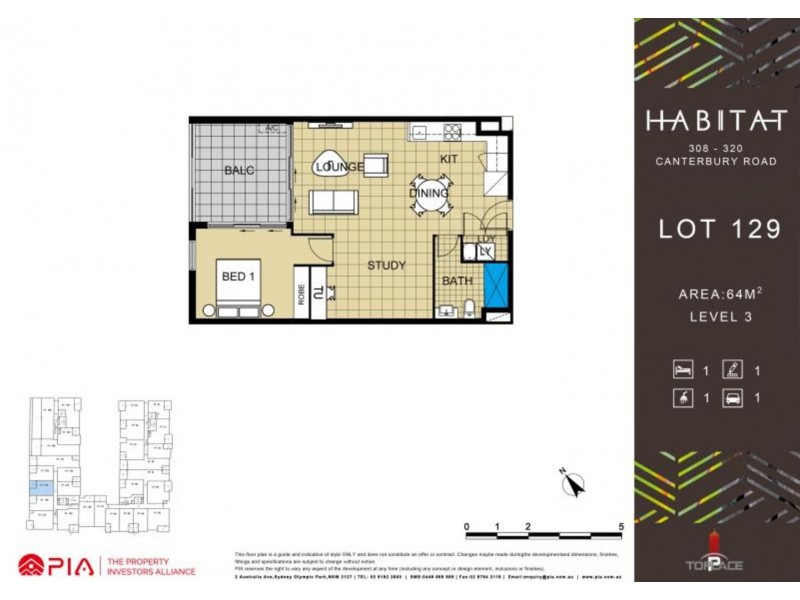 405 1 Gearin Alley Mascot NSW 2020, Mascot NSW 2020 Floorplan
