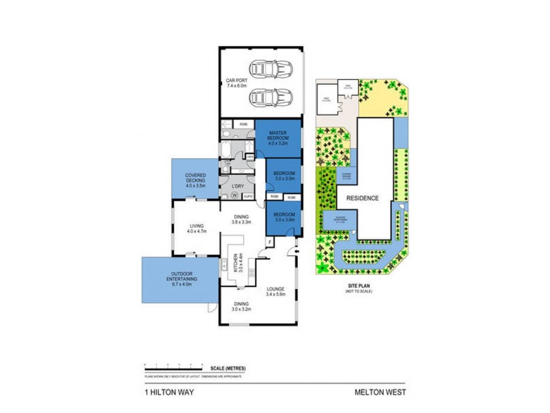 1 Hilton Way, Melton West VIC 3337 Floorplan