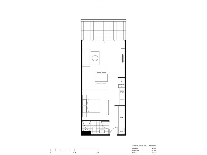 402/181-185 St Kilda Road, St Kilda VIC 3182 Floorplan