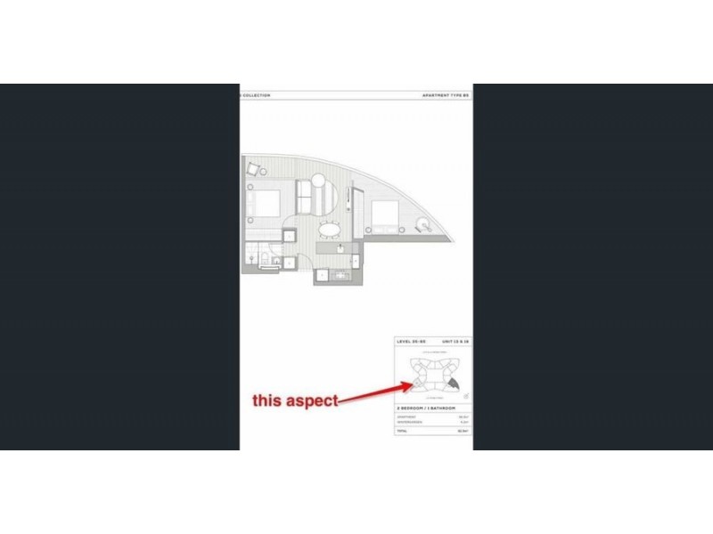 2313/ 9 Power Street, Southbank VIC 3006 Floorplan