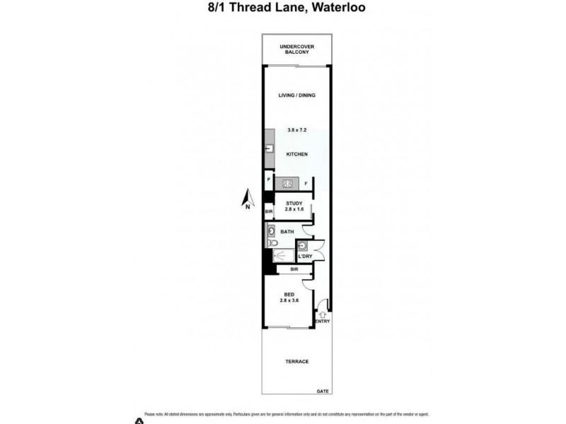 1 Thread Lane, Waterloo NSW 2017 Floorplan