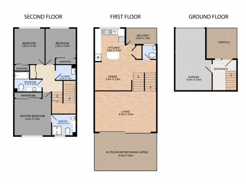 16/7 Campbell Street, Bundall QLD 4217 Floorplan