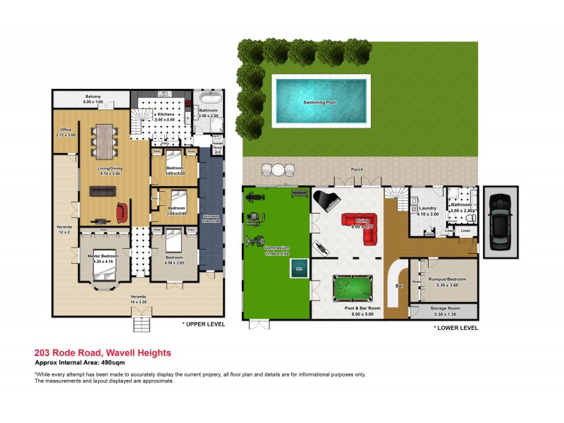 203 Rode Rd, Wavell Heights QLD 4012 Floorplan