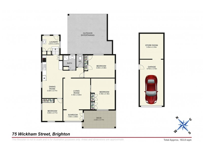 75 Wickham St, Brighton QLD 4017 Floorplan