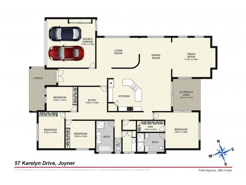 57 Karelyn Drive, Joyner QLD 4500 Floorplan